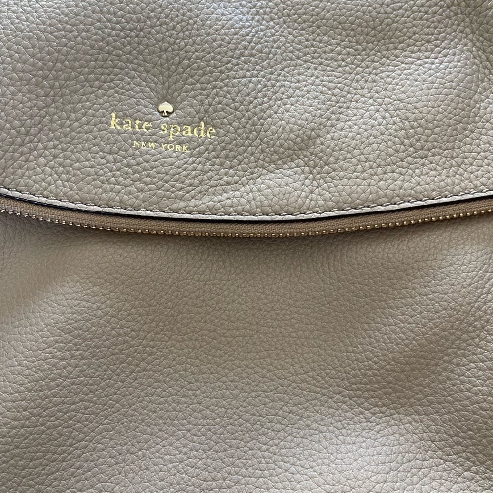 Tan real leather Kate Spade bag! - Picture 4 of 10